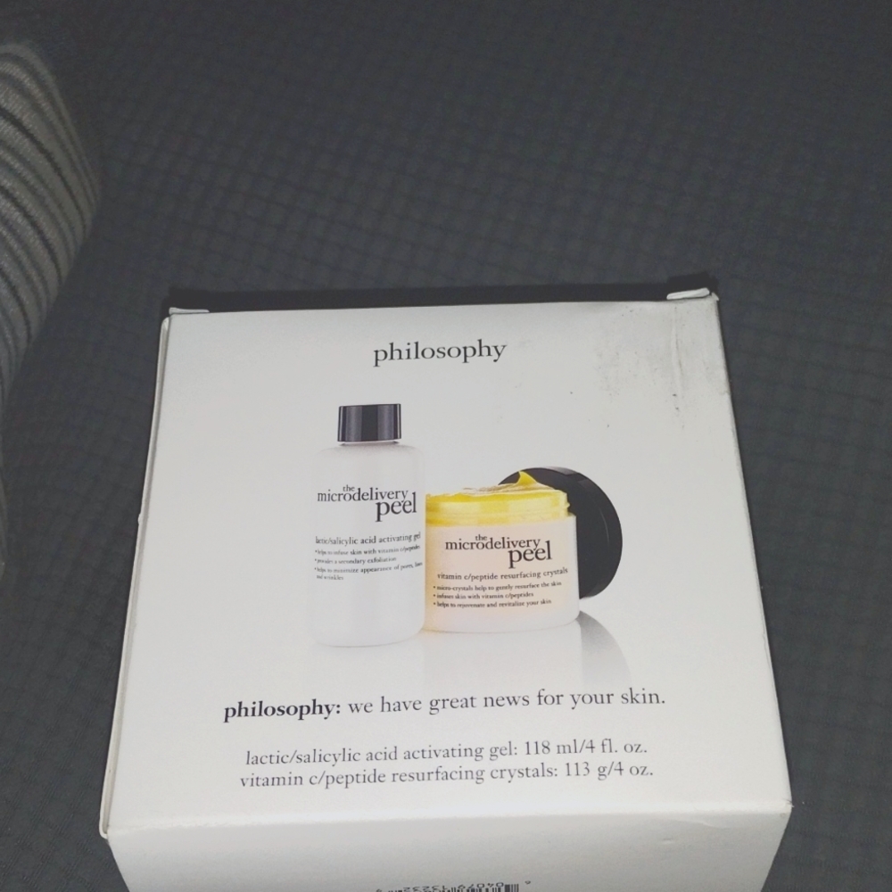 Microdelivery peel